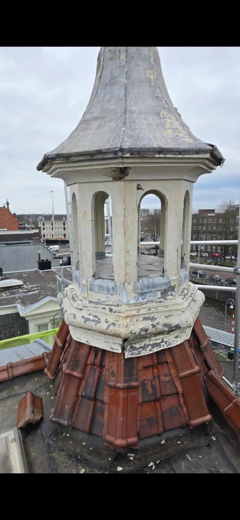 Loden toren detail